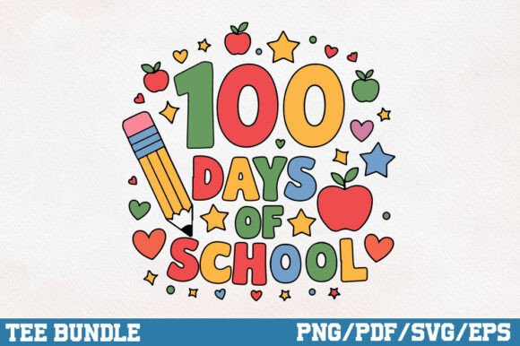 100 Days of School Sublimation Design Review
