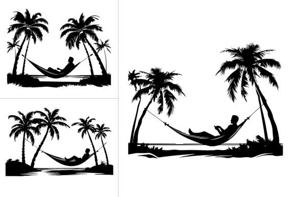 Hammock Silhouette Craft Vector Review