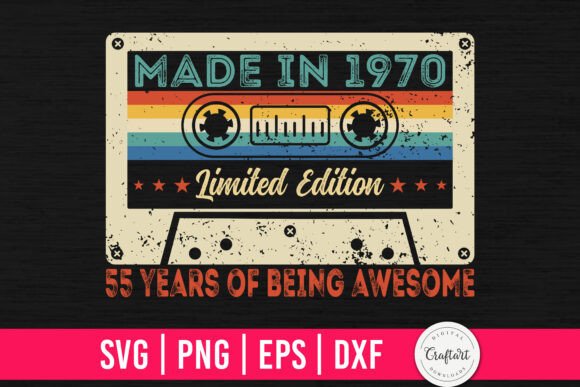 Made in 1970 55th Birthday Gifts Review
